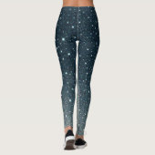 Moderne elegante glitter sprankelt leggings (Achterkant)