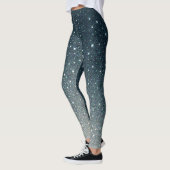 Moderne elegante glitter sprankelt leggings (Links)