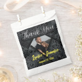 Moderne Elegante Gouden Diamant Aangepaste Foto Br Bedankzakje (Geknipt)