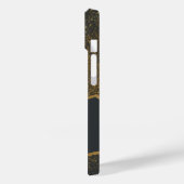 Moderne Elegante Gouden Monogram Case-Mate iPhone Case (Achterkant / Links)
