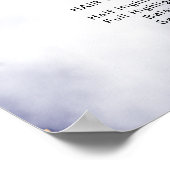 Moderne Elegante Gouden Schoonheidssalon Prijslijs Poster (Hoek)