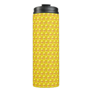Moderne Elegante Gouden Stippen Thermosbeker