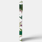 Moderne elegante groene lente bladeren en bloemen Case-Mate iPhone case (Achterkant / Rechts)