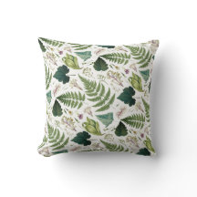 Moderne elegante groene lente bladeren en bloemen