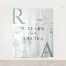 Moderne Elegante Groene Minimalistische Trouw