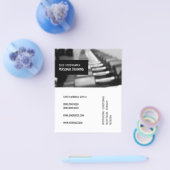 Moderne elegante gym geïnspireerde cover grijs too flyer (Enkel)