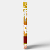 Moderne elegante Halloween lente bladeren & bloeme Case-Mate iPhone Case (Achterkant / Links)