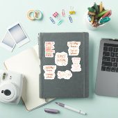 Moderne & Elegante Herfst Thema Quotes  Sticker (iPad Cover)