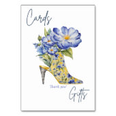 Moderne elegante high-hak schoen Kaarten & cadeaub (Voorkant)