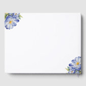 Moderne Elegante Hoge-Hak Bruiloftsgastenboek Gastenboek (Achterkant)