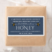 Moderne Elegante Honing Aangepaste Verzendlabels Etiket (Insitu)