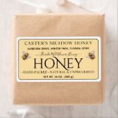 Moderne Elegante Honing Verzendlabels - Bewerkbaar Etiket (Insitu)