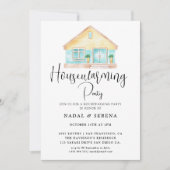 Moderne elegante housewarming party kaart (Voorkant)