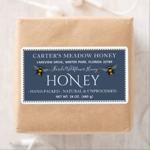 Moderne Elegante Houten Douane Verzendlabels Etiket