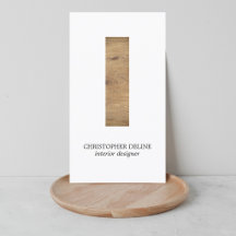 Moderne Elegante Houten Streep Interieur Ontwerper