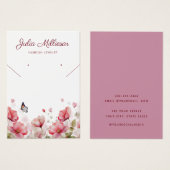 Moderne elegante kaart voor het displayen van kett (Voorkant /achterkant)