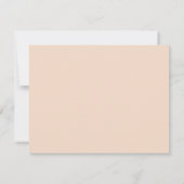 Moderne, elegante Kaart voor professionele monogra Notitiekaartje (Achterkant)