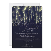 Moderne elegante kalligrafie verlovingsfeest