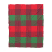 Moderne elegante kerstrood en groene buffels