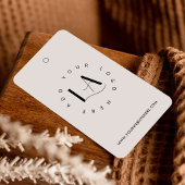 Moderne Elegante Kleding Prijsetiketten Logo Hang  Visitekaartje