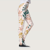 Moderne Elegante Kleurrijke Stijlvolle Bloemen Leggings (Rechts)