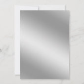 Moderne elegante koele waterverf zoet 16 kaart (Achterkant)