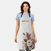Moderne Elegante Landelijke Westerse - Bloem Schort (Gedragen)