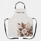 Moderne Elegante Landelijke Westerse - Bloem Schort (Voorkant)