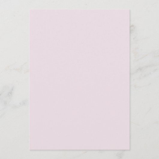 Moderne Elegante Lavendel Bruiloft Menu (Achterkant)