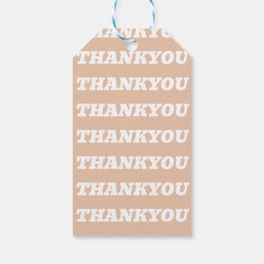 Moderne Elegante Liefde Op Het Eerste Bruidsfeestj Cadeaulabel (Achterkant)