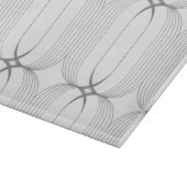 Moderne, elegante luxe illustratiepatroon snijplank (Hoek)