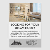 Moderne Elegante makelaar gepersonaliseerd (Voorkant)