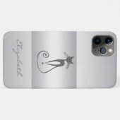 Moderne Elegante Meisjesachtige, Kat Case-Mate iPhone Case (Achterkant (horizontaal))