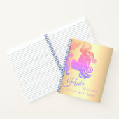 Moderne elegante meisjeskapsalon afspraak boek (Binnen)