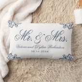 Moderne Elegante meneer en mevrouw Naam Passen get Kussen (Deken)