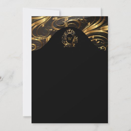 Moderne Elegante Menu's of Uitnodigingen (Voorkant)