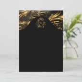 Moderne Elegante Menu's of Uitnodigingen (Staand voorkant)