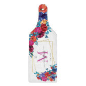 Moderne Elegante Mexicaanse Fiesta Bloem Gevestigd Snijplank (Voorkant)