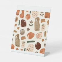 Moderne Elegante Minimaal Boho Kunst Design