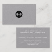 Moderne, elegante, minimale stijl visitekaartje (Voorkant / Achterkant)