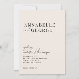 Moderne, elegante minimale typografie zwart-wit