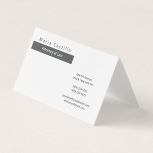 Moderne Elegante Minimalist Visitekaartje