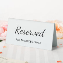 Moderne Elegante Minimalistische Bruiloft Gereserv