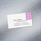 Moderne Elegante Minimalistische Professionele Aan Magnetisch Visitekaartje (Voorbeeld)