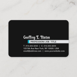 Moderne Elegante Minimalistische Professionele Aan Visitekaartje