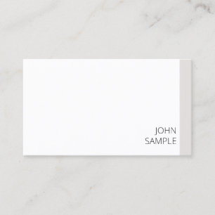 Moderne Elegante Minimalistische Sjabloon Professi Visitekaartje
