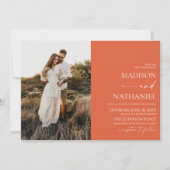 Moderne elegante minimalistische Verona Sunset bru Kaart (Voorkant)