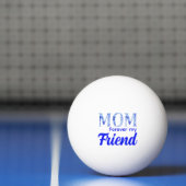 Moderne Elegante Moederdag|Euwige Vriend Pingpongbal (Net)