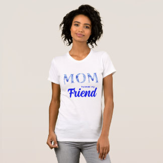 Moderne Elegante Moederdag| Voor altijd mijn vrien T-shirt