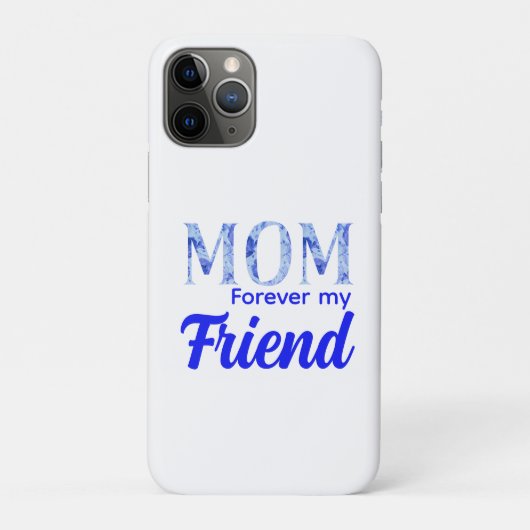 Moderne Elegante Moederdag|Voor altijd vriend Case-Mate iPhone Case (Achterkant)